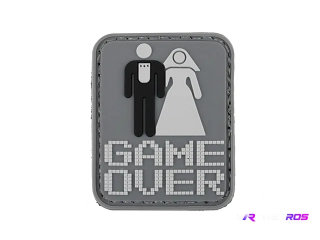 GAME OVER PVC Patch