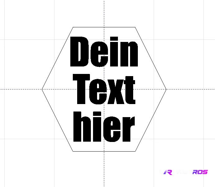 3D Druck Individuelle Lasergravur Text oder einfaches Logo