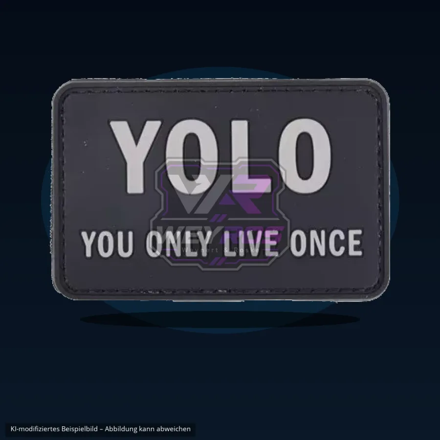 Discontinued - 3D Patch - YOLO - black
